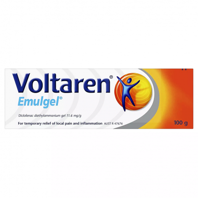 VOLTAREN 1% EMULGEL ( DICLOFENAC DIETHYLAMINE ) 100 GM